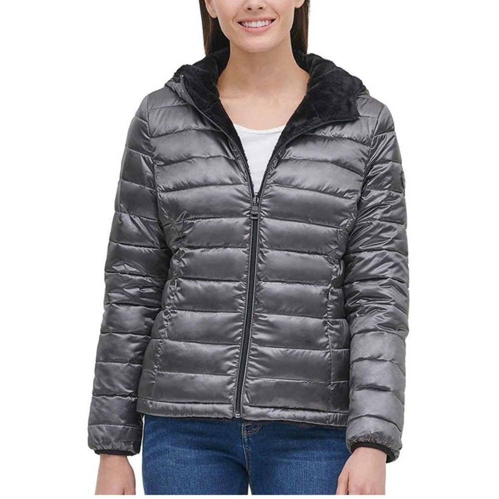 Andrew Marc Reversible Puffer Jacket!